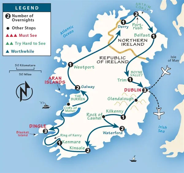 Ultimate 4 day ireland itinerary from dublin