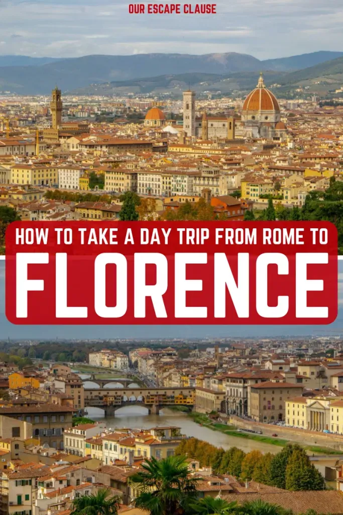 Booking Your Train Tickets for a Rome to Florence Day Trip