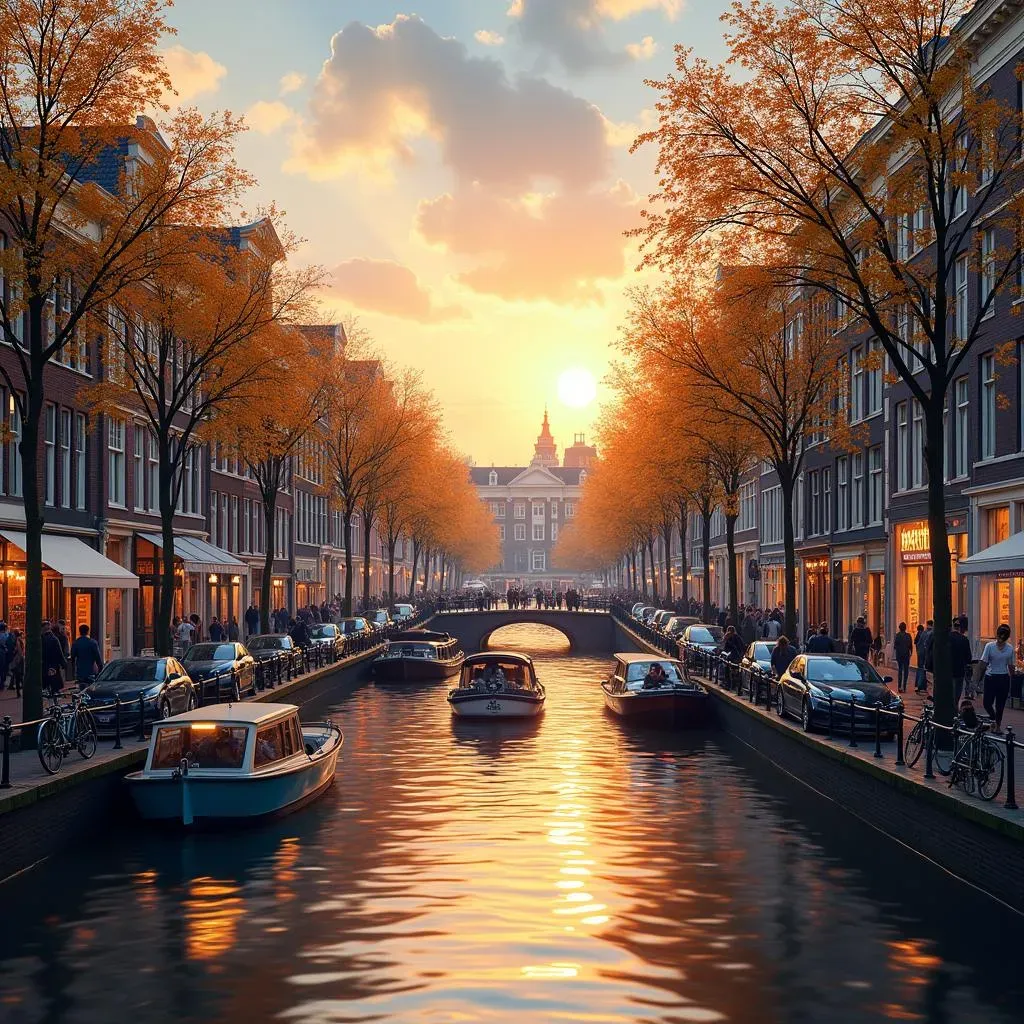 Day 1: Arrival, Canals, and City Vibes