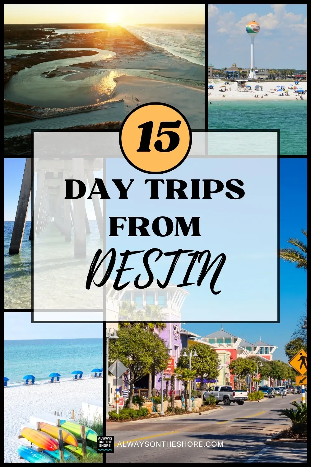 Amazing day trips from Destin, Florida awaits you