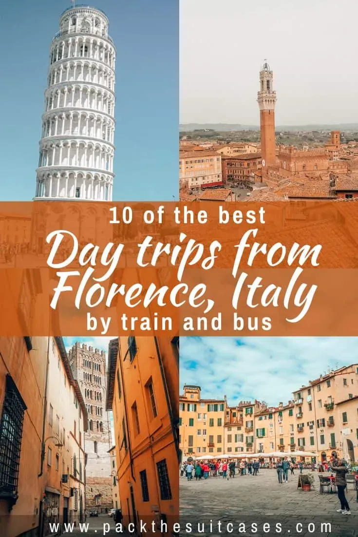 Unforgettable day trips from florence italy by train