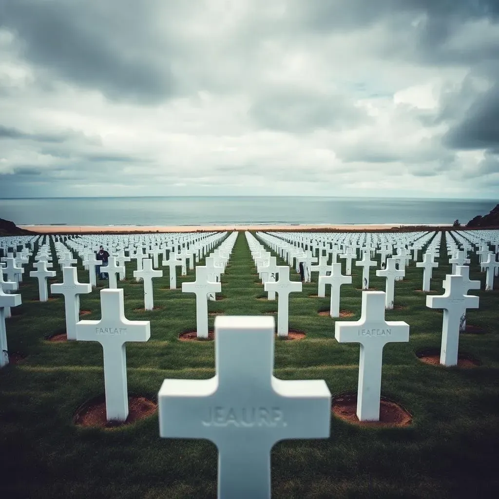 Honoring History: Reflecting at Normandy's DDay Cemeteries
