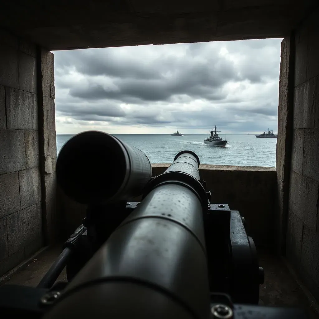 LonguessurMer Battery: A Glimpse into German Defenses