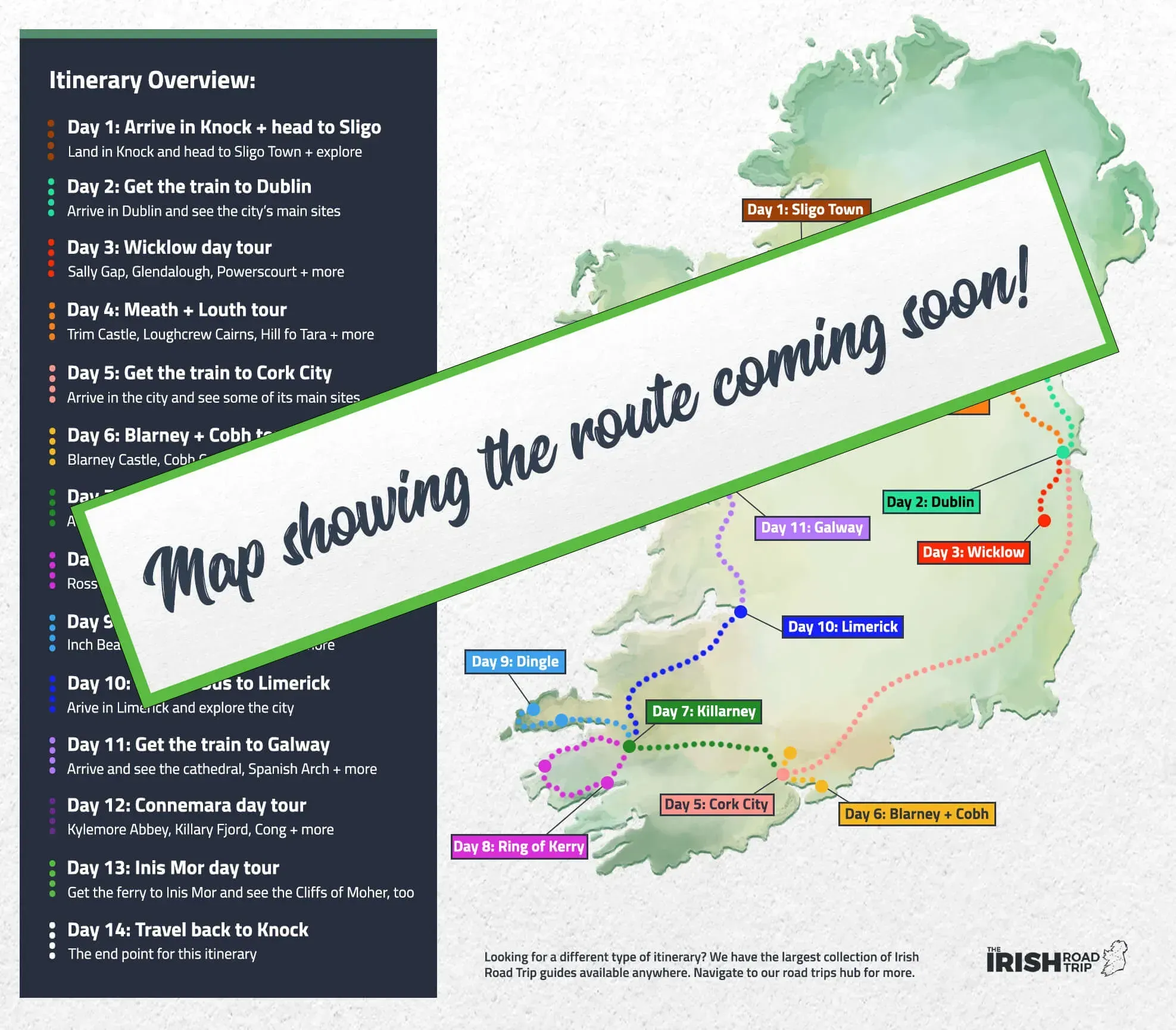 Mapping Your MustSees: Crafting Your 9 Day Trip to Ireland Route