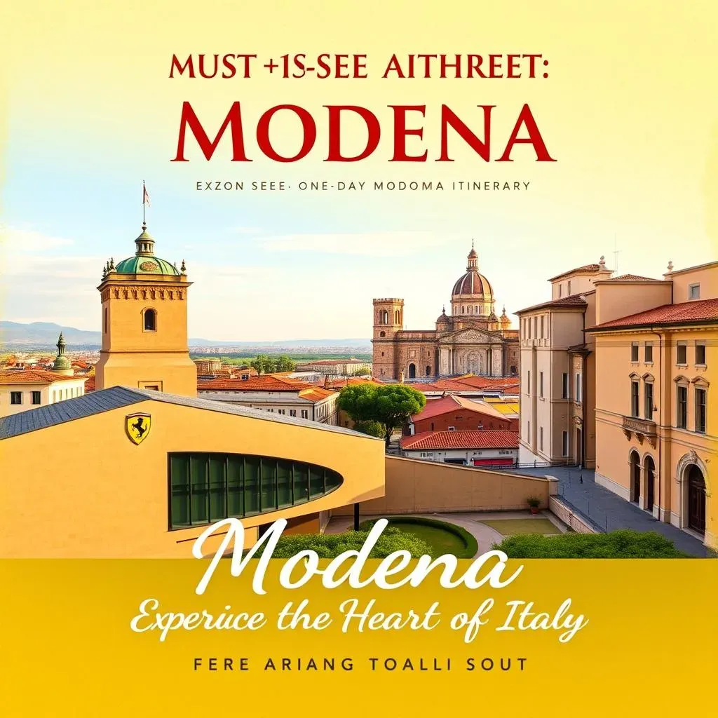 MustSee Attractions: A OneDay Modena Itinerary