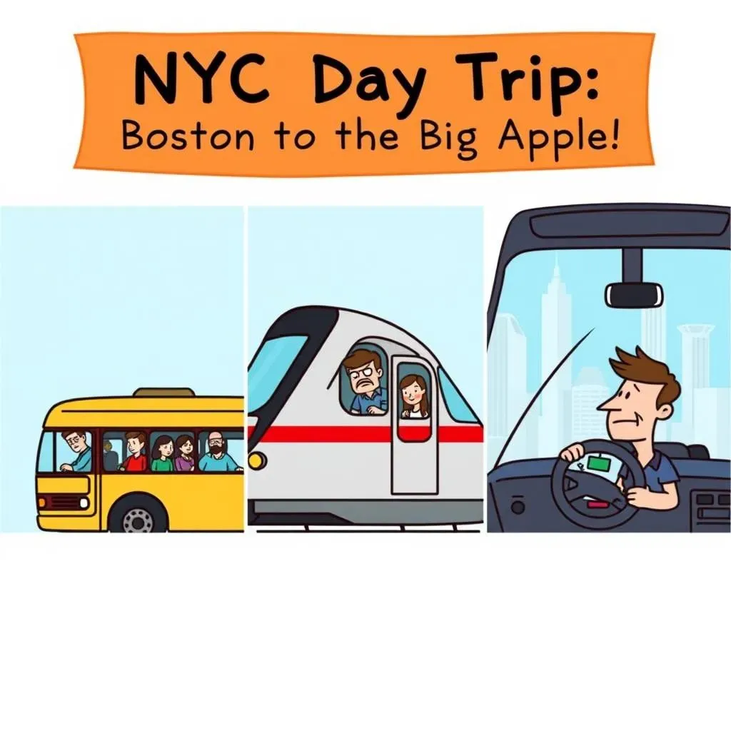 NYC Day Trip Options from Boston: Bus, Train, or Car?