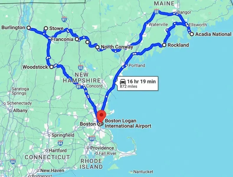 Planning Your 7 Day New England Fall Road Trip from Boston
