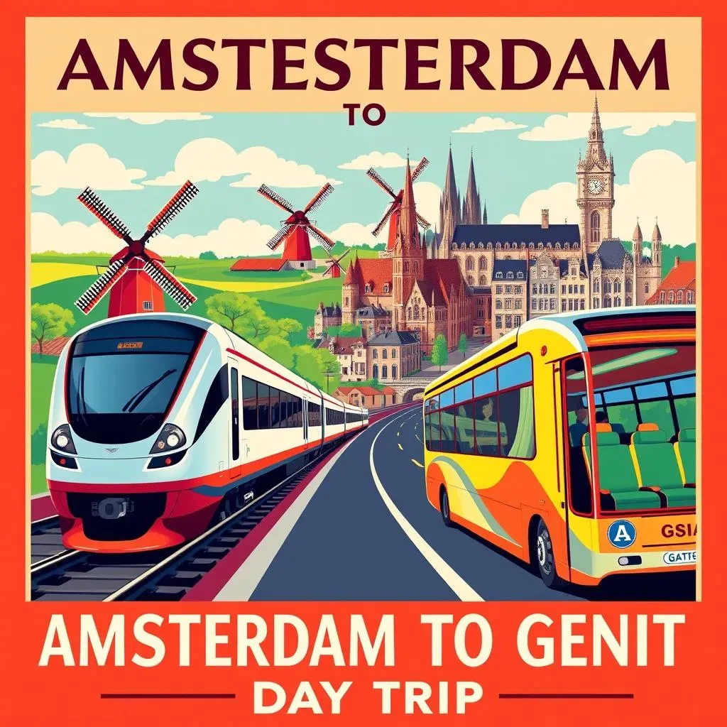 Planning Your Day Trip to Ghent from Amsterdam: Transportation Options