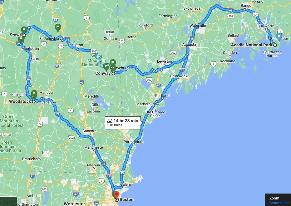Planning Your Ultimate 5 Day Road Trip from Boston