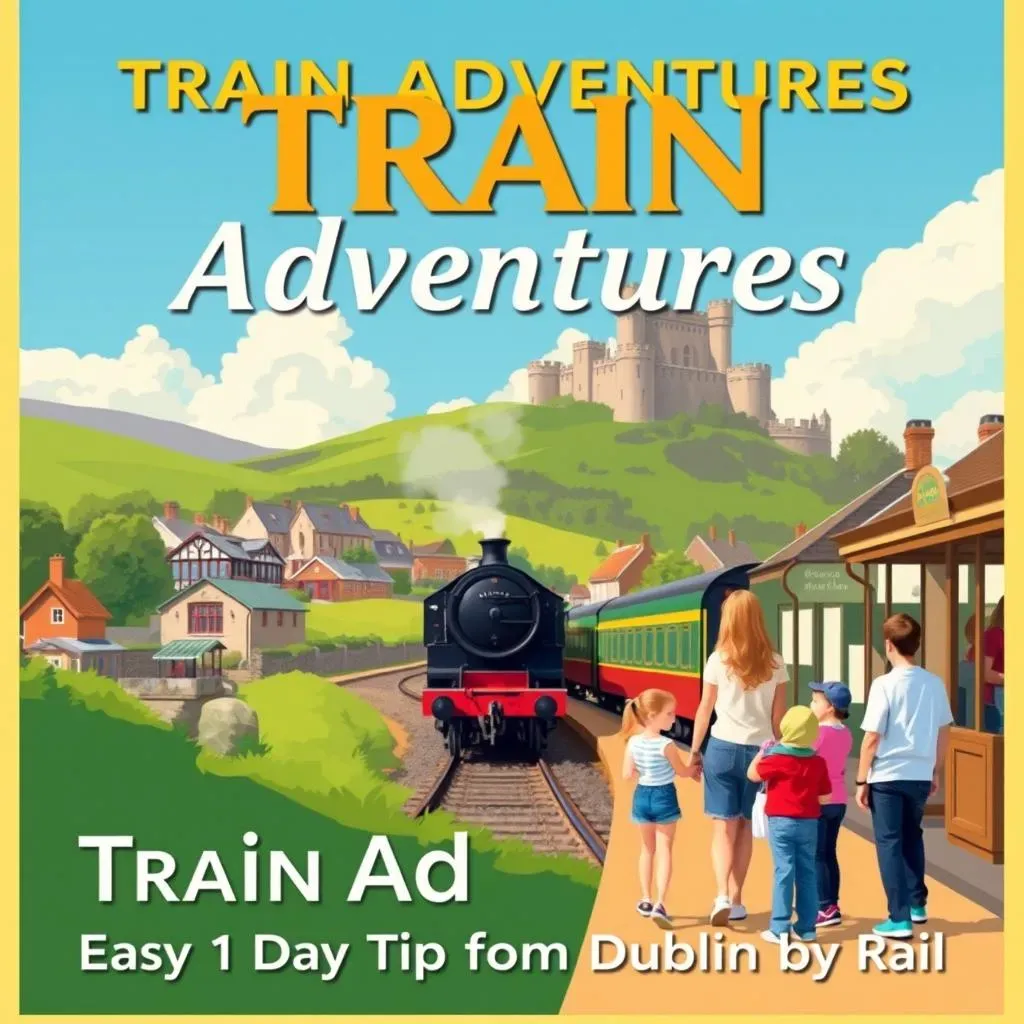 Train Adventures: Easy 1 Day Trip from Dublin by Rail
