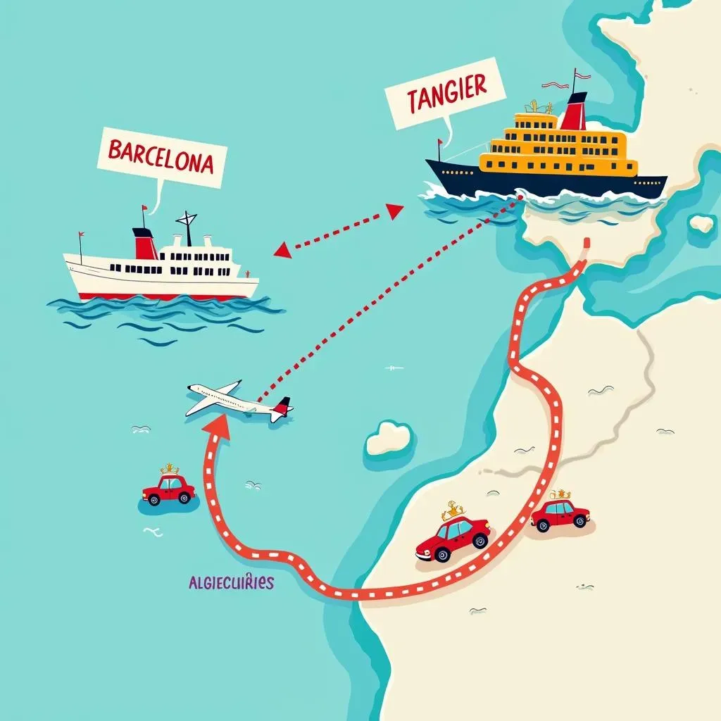 Understanding the Distance: Barcelona to Morocco Realities