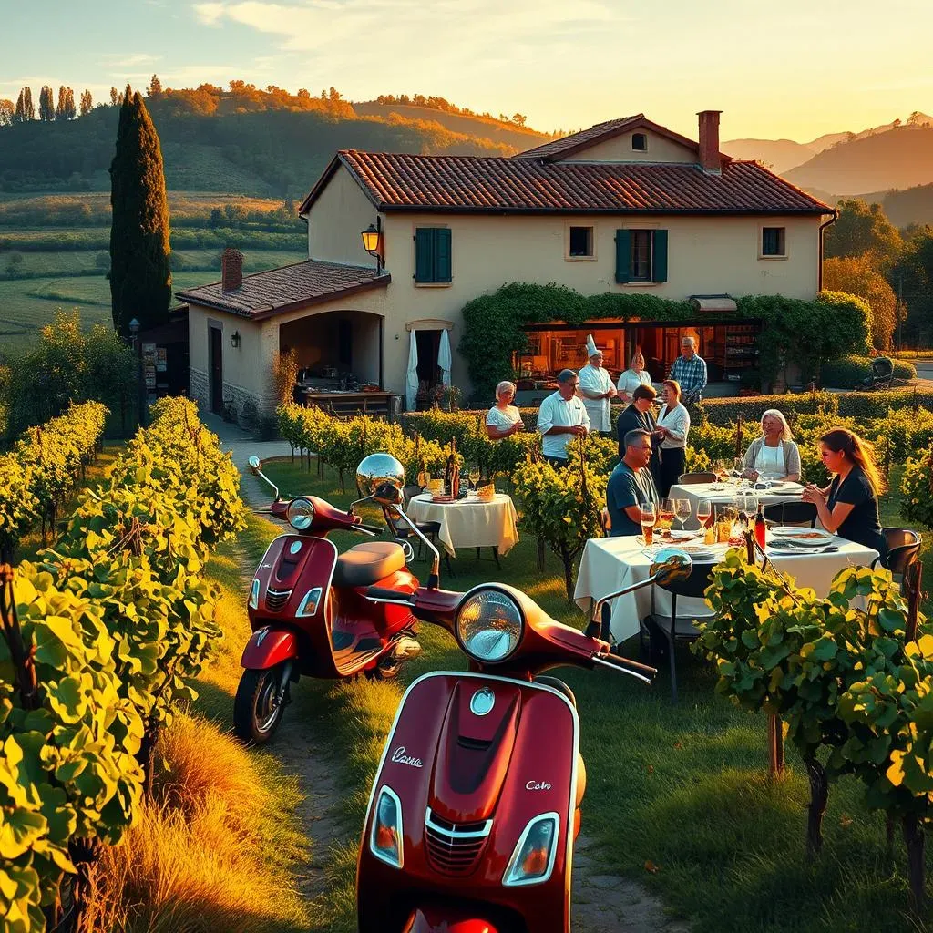 Unique Wine Experiences: Vespa Tours, Cooking Classes & More