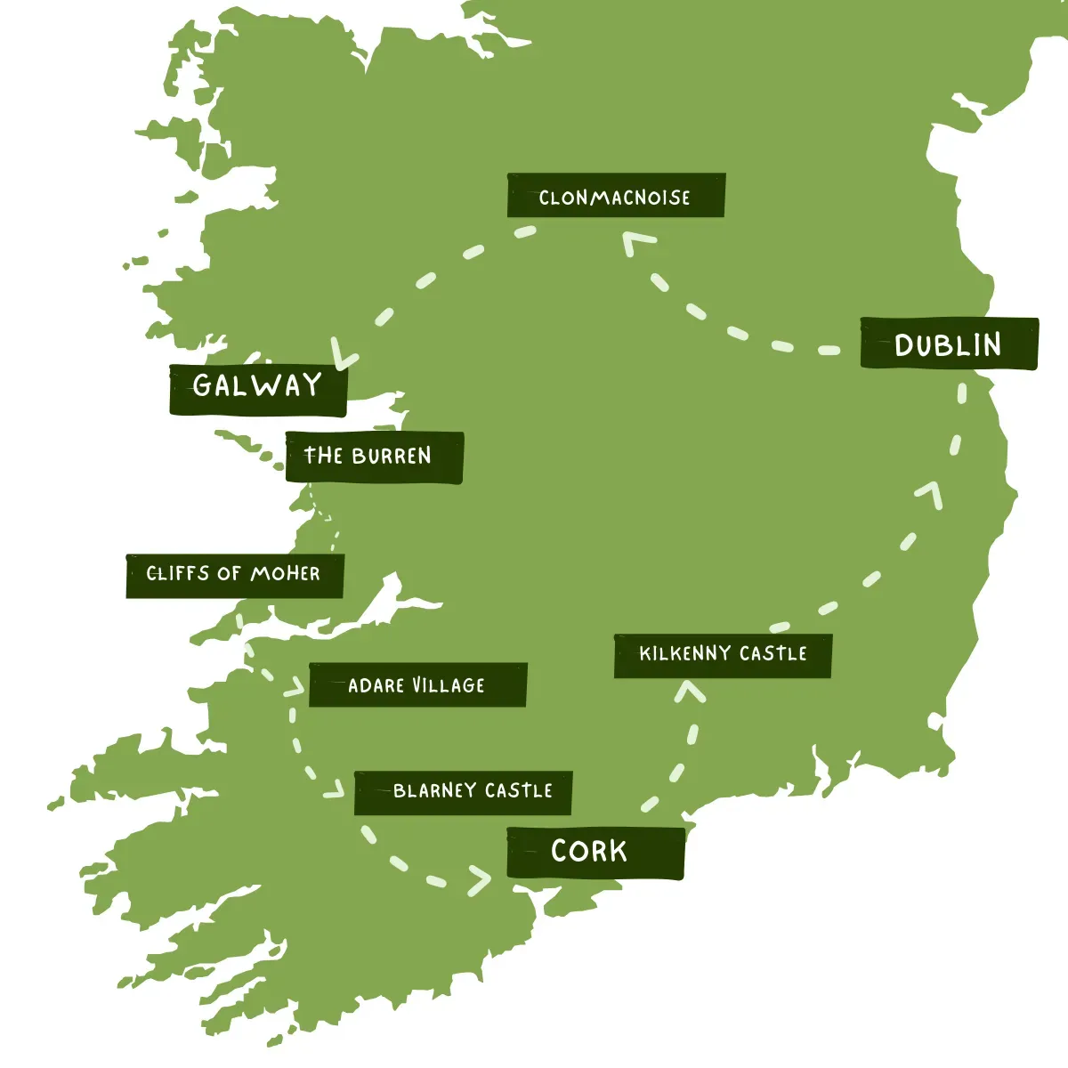 What Your 6 Day Ireland Tour Itinerary Might Look Like